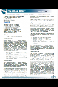 Insulstar and Insulbloc Evaluation Report 0667