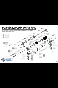 PMC PX-7 Gun Parts Diagram