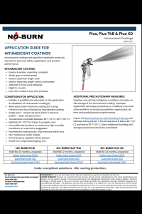 No-Burn Application Guide