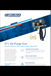 Carlisle ST1 Spray Gun Brochure