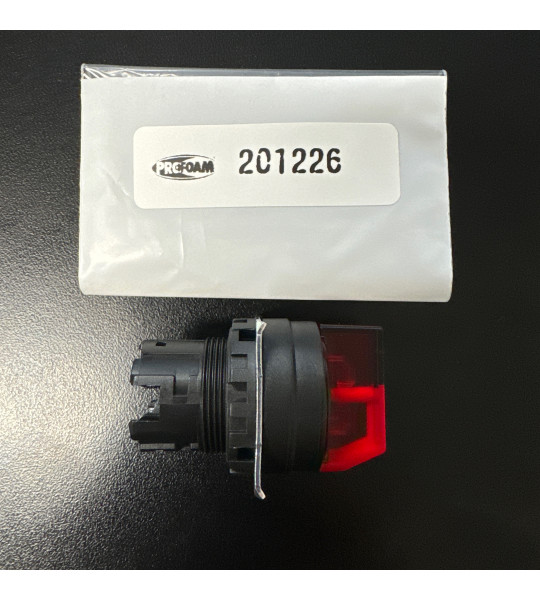 PMC 22mm, 3 Position, Red, Manual, Replacement Pump Switch