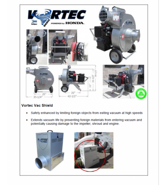 Vortec “Beast” Insulation Removal and Vacuum System Package