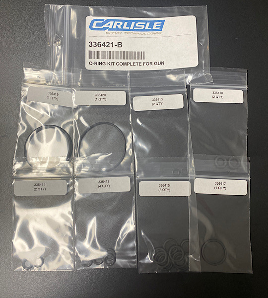 Carlisle O-Ring Complete Kit