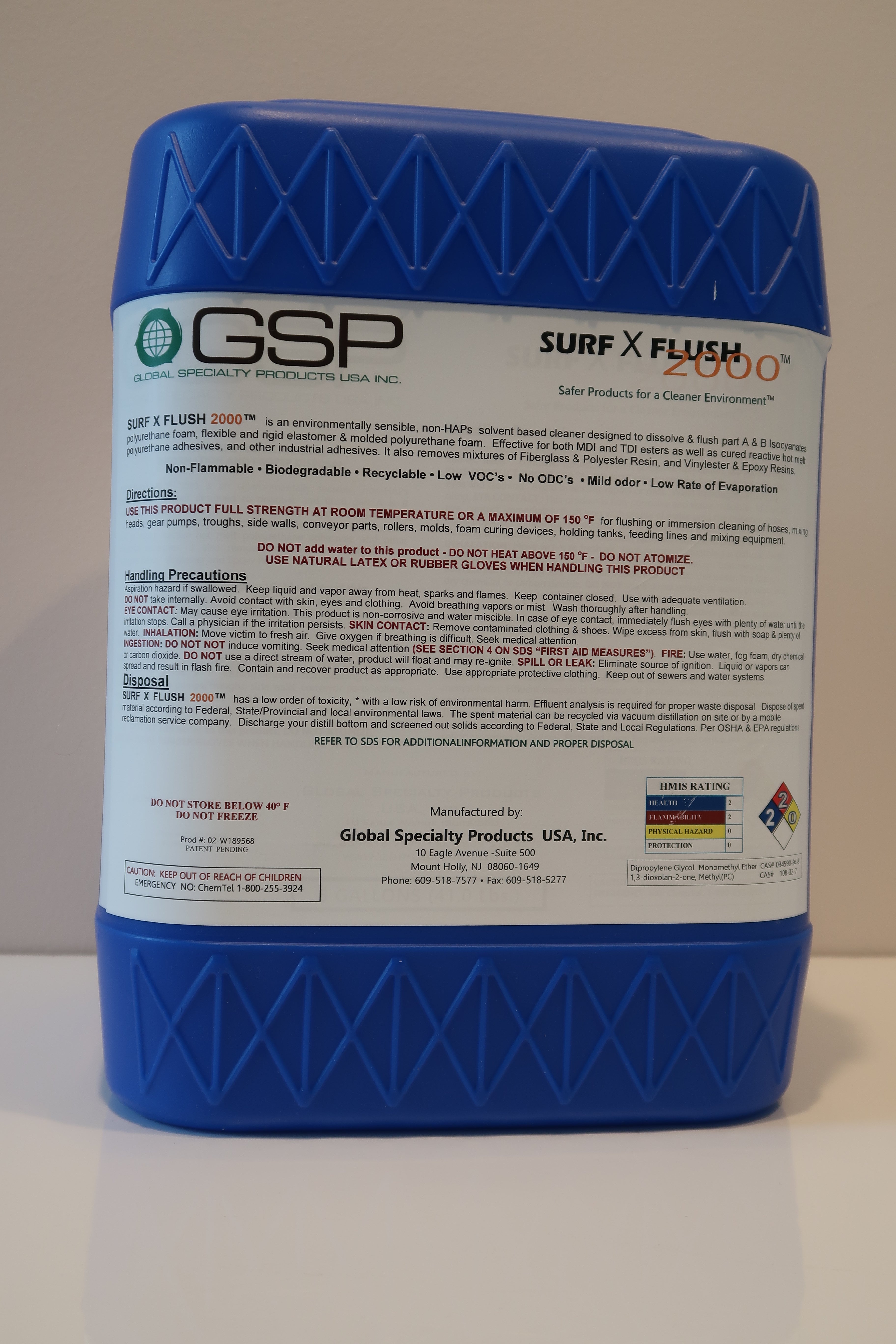 GSP Surf X Flush: 5-Gallon Pail