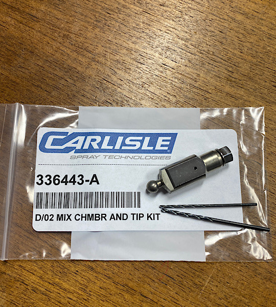 Carlisle D/02 Mix Chamber and Tip Kit