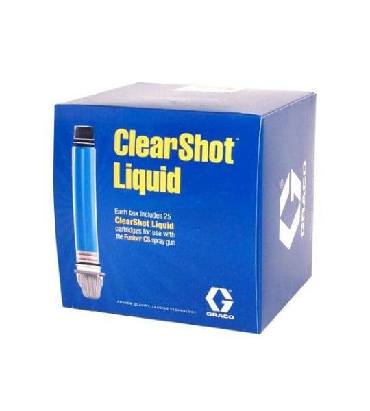 Graco Clear Shot Liquid Cartridge, 25 pack