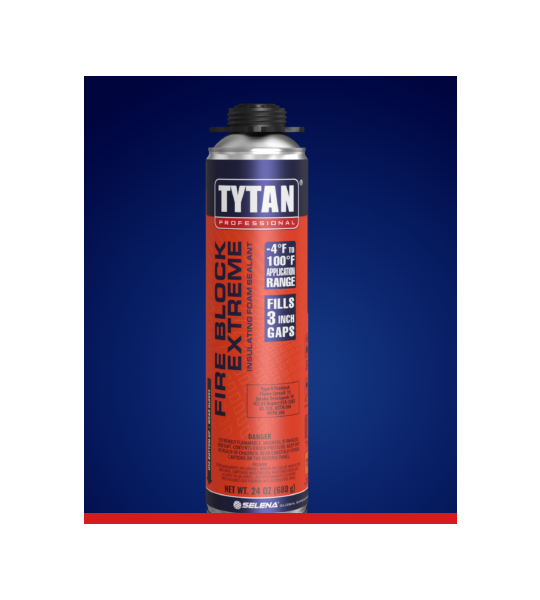 Tytan Fire Block Extreme Can Foam-12 per Case