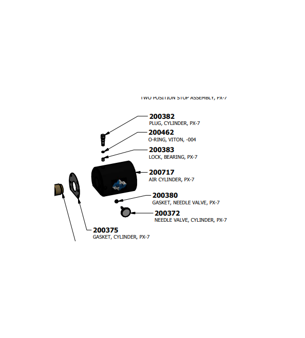 PMC Bearing Lock PX-7